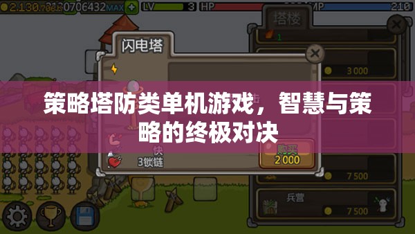 智慧與策略的終極對(duì)決，策略塔防類單機(jī)游戲