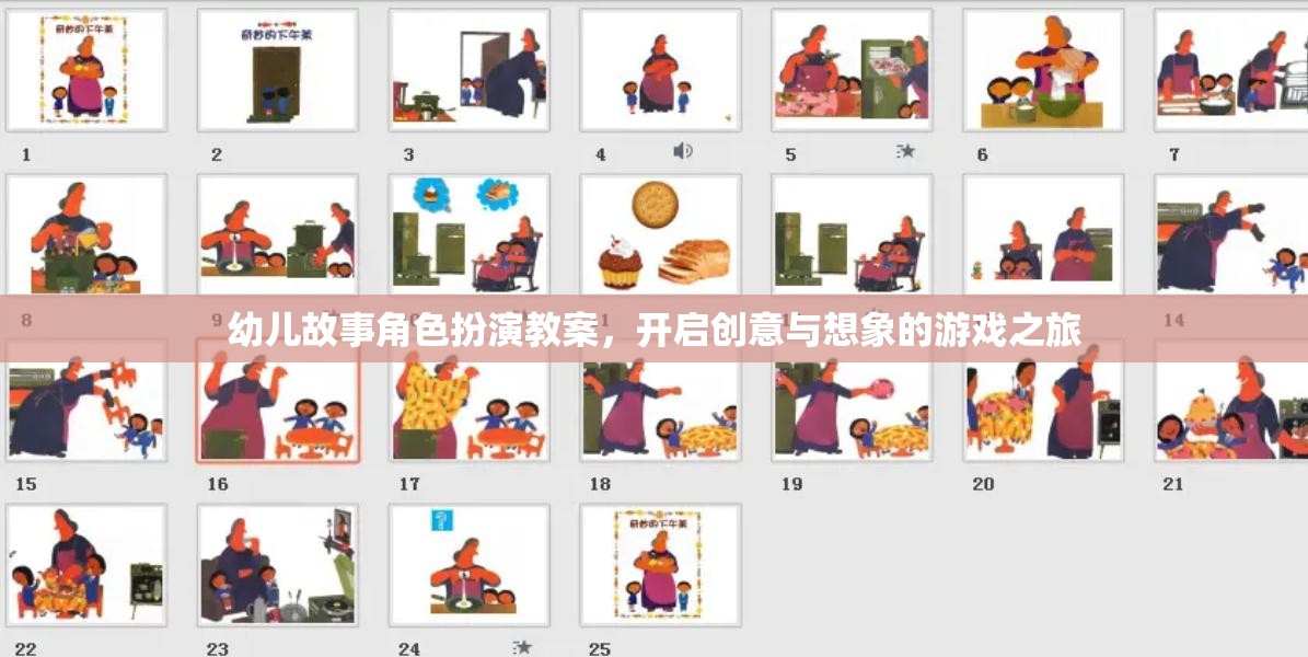 創(chuàng)意與想象，幼兒故事角色扮演教案的奇妙之旅