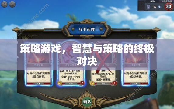 智慧與策略的巔峰對(duì)決，策略游戲的終極挑戰(zhàn)