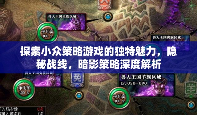 隱秘戰(zhàn)線，探索小眾策略游戲的暗影策略與獨(dú)特魅力