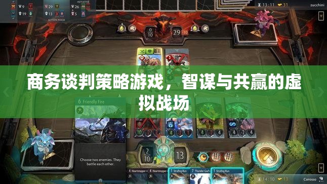 智謀與共贏，商務(wù)談判策略游戲虛擬戰(zhàn)場