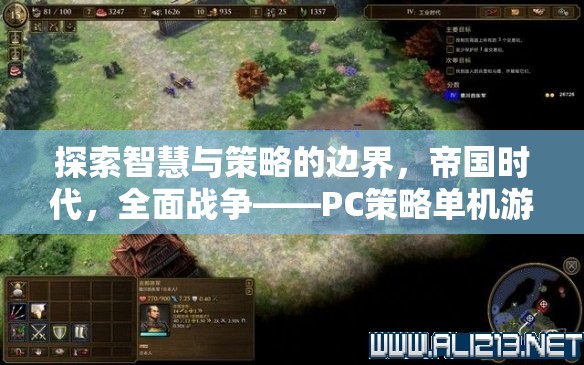 智慧與策略的巔峰，帝國時(shí)代與全面戰(zhàn)爭——PC策略單機(jī)游戲的傳奇之旅