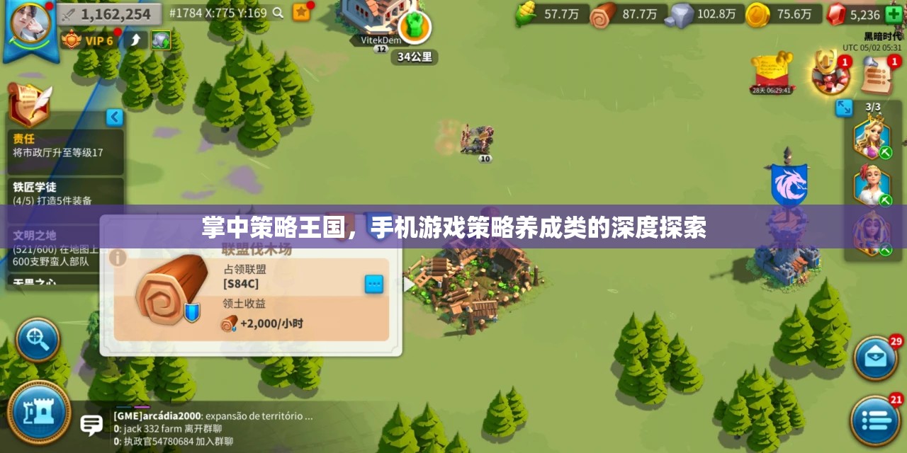 掌中策略王國，手機游戲策略養(yǎng)成類的深度探索之旅
