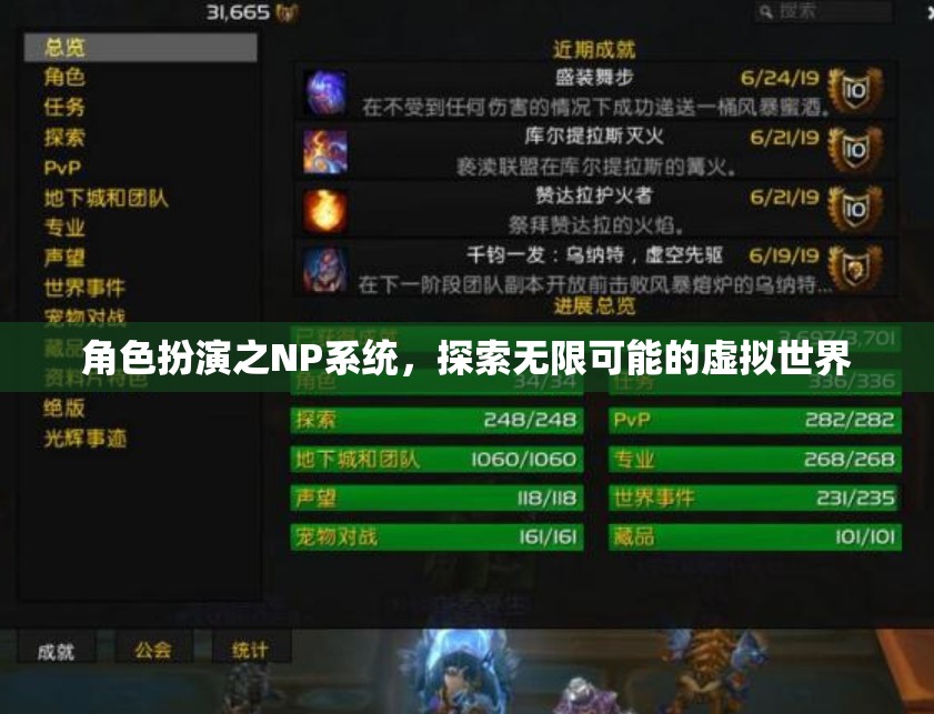 探索無限可能的虛擬世界，角色扮演與NP系統(tǒng)
