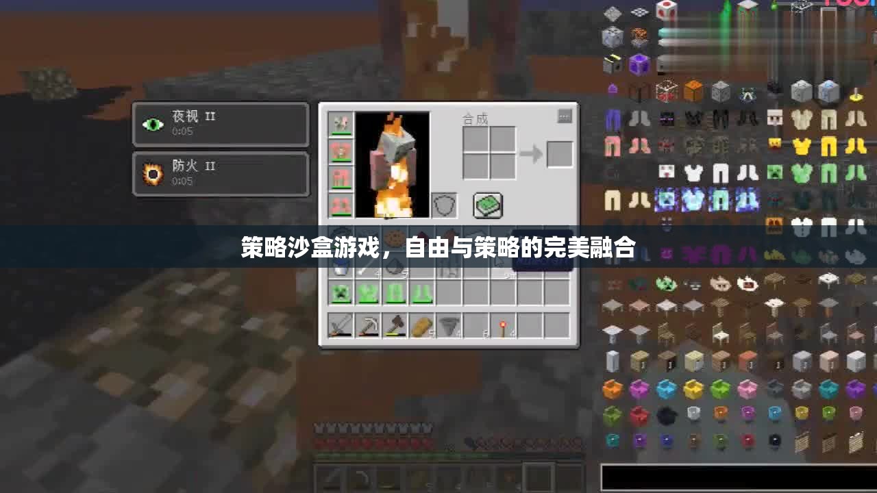 自由與策略的完美碰撞，探索策略沙盒游戲的魅力