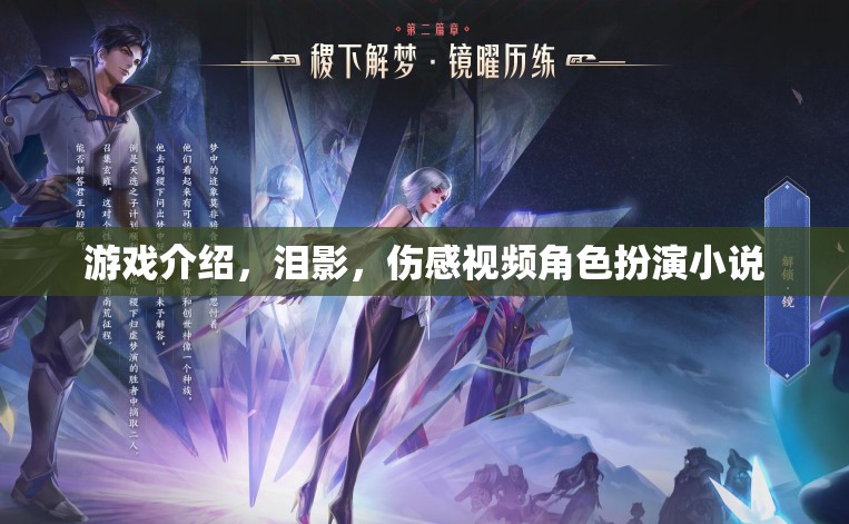 游戲介紹，淚影，傷感視頻角色扮演小說