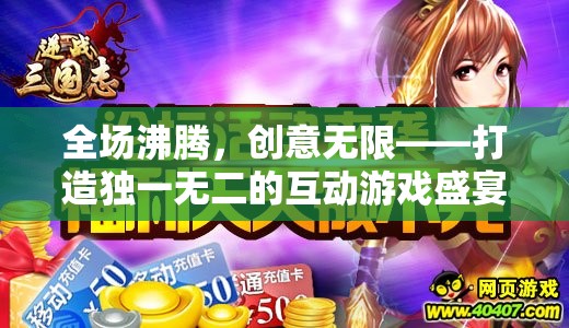 全場(chǎng)沸騰，創(chuàng)意無(wú)限，打造獨(dú)一無(wú)二的互動(dòng)游戲盛宴