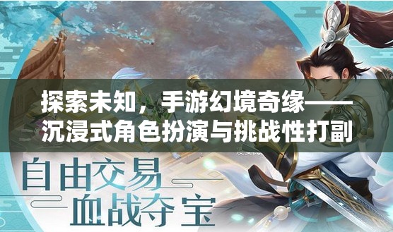 手游幻境奇緣，探索未知，沉浸式角色扮演與挑戰(zhàn)性打副本之旅