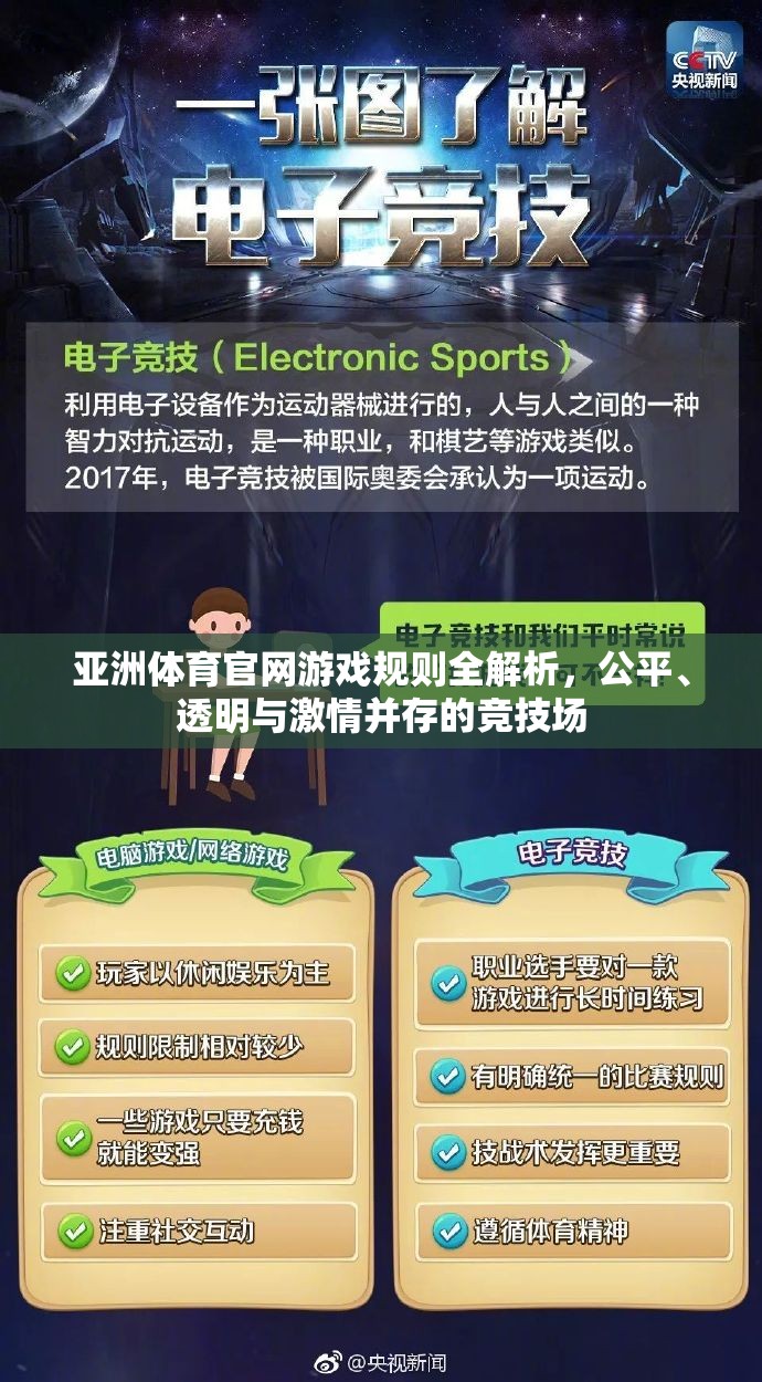 揭秘亞洲體育官網(wǎng)游戲規(guī)則，打造公平、透明與激情并存的競技場