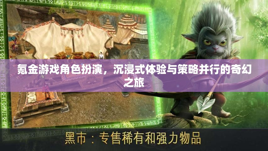 沉浸式策略奇幻之旅，氪金游戲角色扮演的深度體驗(yàn)