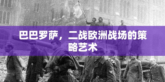 巴巴羅薩，二戰(zhàn)歐洲戰(zhàn)場的策略藝術(shù)