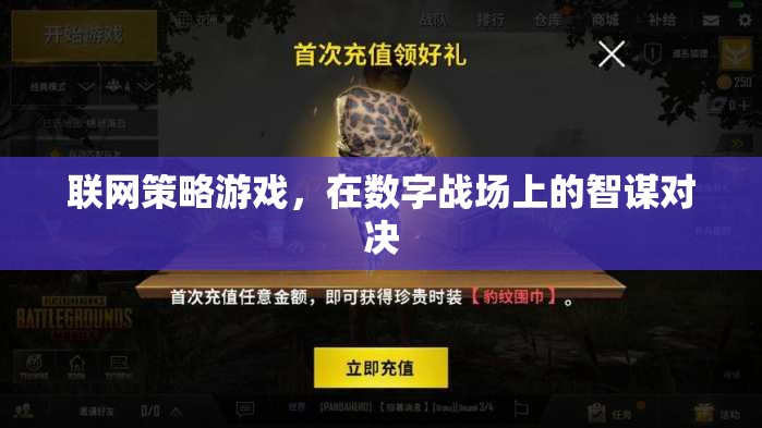 數(shù)字戰(zhàn)場(chǎng)上的智謀對(duì)決，探索聯(lián)網(wǎng)策略游戲的魅力
