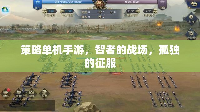 策略單機手游，智者的戰(zhàn)場，孤獨的征服