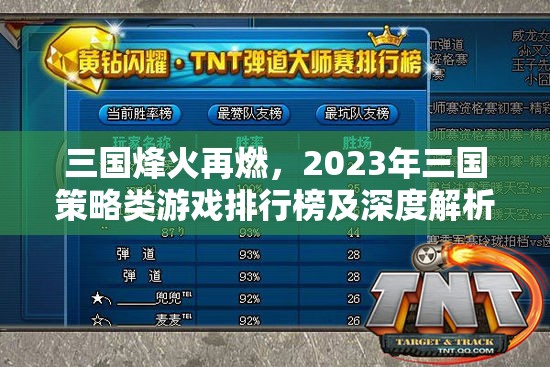 2023年三國(guó)策略類(lèi)游戲排行榜及深度解析