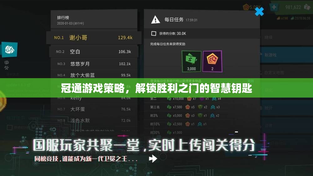 冠通游戲策略，解鎖勝利之門的智慧鑰匙