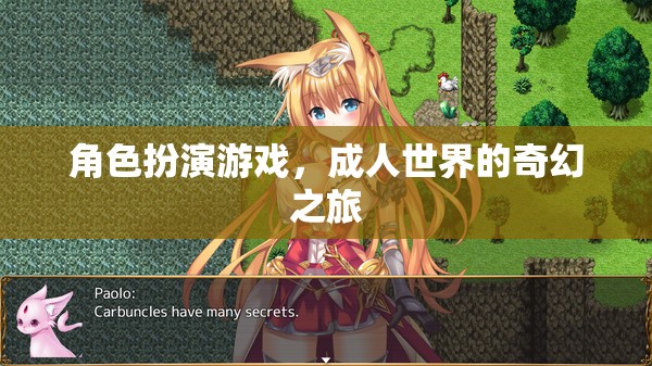 成人世界的奇幻之旅，角色扮演游戲的奇妙探險(xiǎn)