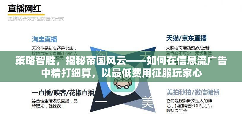 策略智勝，揭秘帝國風(fēng)云——如何在信息流廣告中精打細(xì)算，以最低費(fèi)用征服玩家心