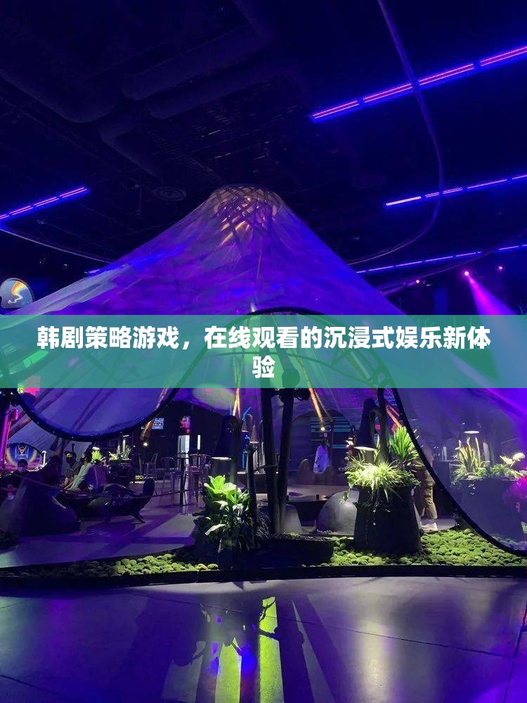 韓劇策略游戲，解鎖在線觀看的沉浸式娛樂新境界