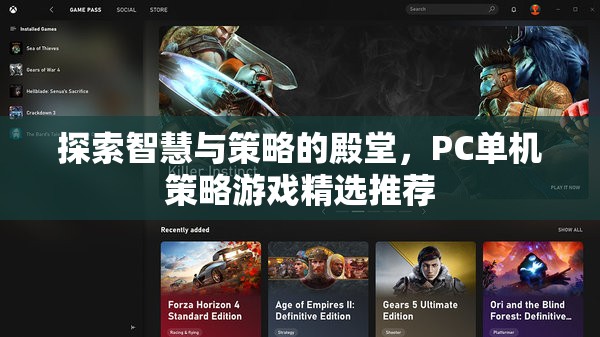 智慧與策略的殿堂，PC單機(jī)策略游戲精選推薦