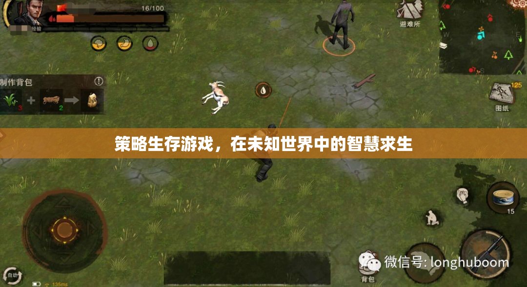 智慧求生，策略生存游戲在未知世界的挑戰(zhàn)