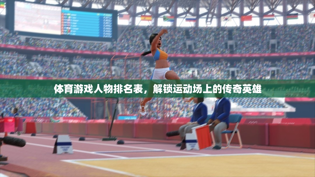 解鎖運動場上的傳奇英雄，體育游戲人物排名表