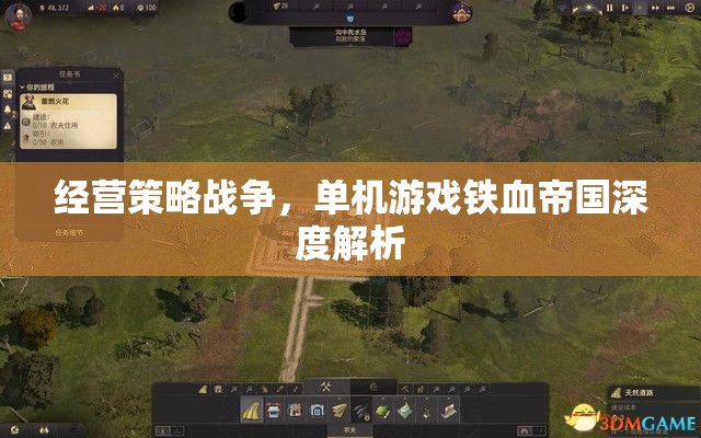 鐵血帝國(guó)單機(jī)游戲，深度解析經(jīng)營(yíng)策略與戰(zhàn)爭(zhēng)藝術(shù)