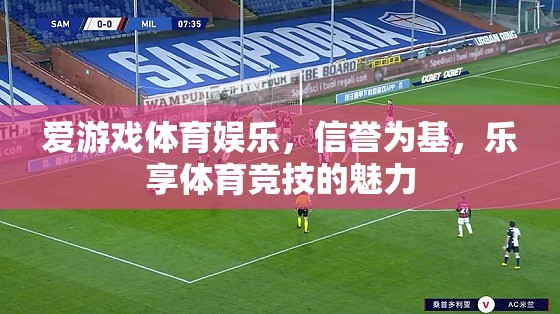 信譽(yù)筑基，樂(lè)享競(jìng)技，探索愛(ài)游戲體育娛樂(lè)的魅力  第3張