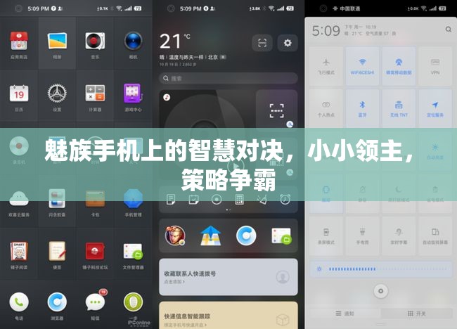 魅族手機(jī)上的智慧對(duì)決，小小領(lǐng)主與策略爭(zhēng)霸