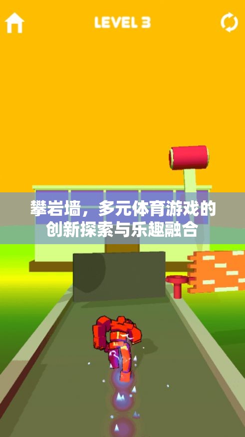 攀巖墻，多元體育游戲的創(chuàng)新探索與樂趣融合  第2張