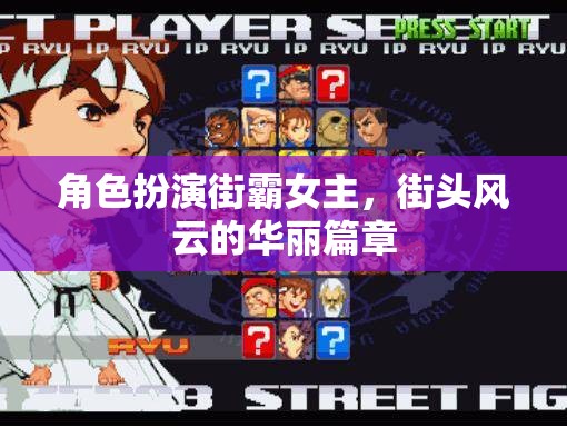 街頭風(fēng)云，街霸女主的華麗篇章  第3張