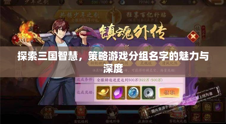 三國智慧，策略游戲分組名字的魅力與深度探索