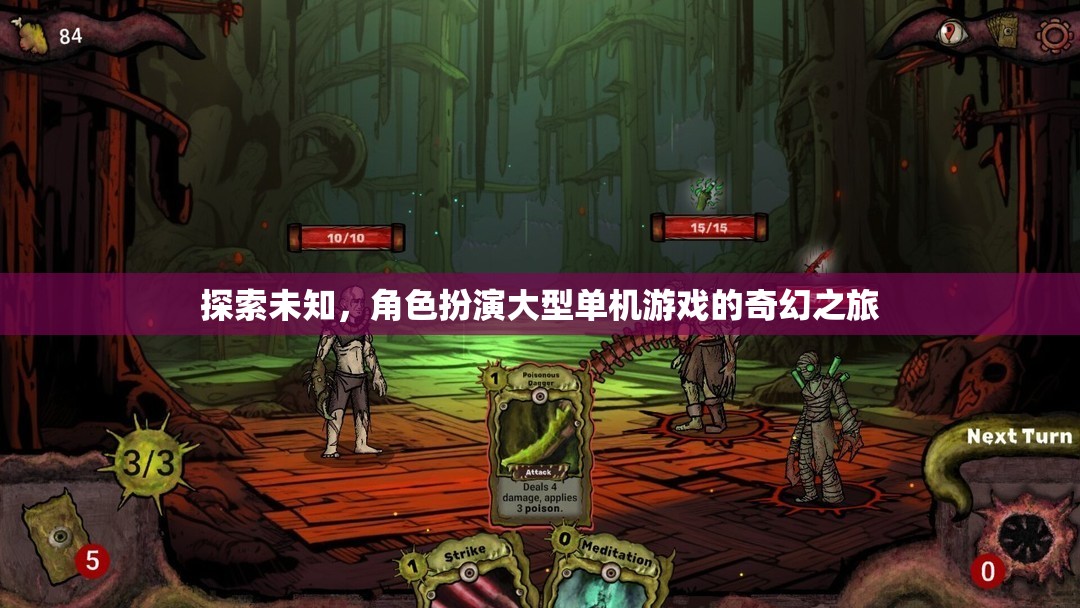 探索未知，沉浸式角色扮演大型單機游戲的奇幻之旅