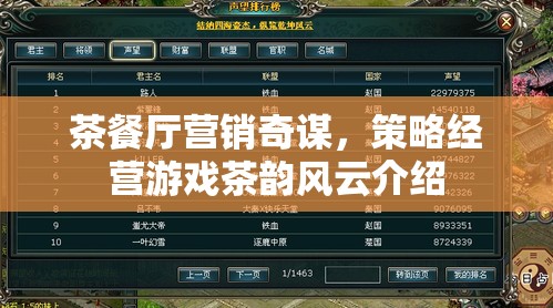 茶韻風(fēng)云，茶餐廳的營銷奇謀與策略經(jīng)營