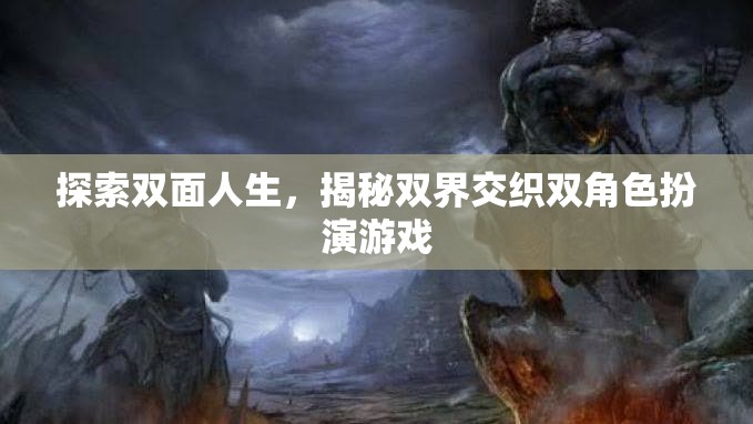 雙面人生，揭秘雙界交織的雙角色扮演游戲