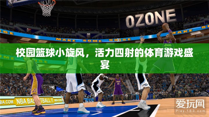 校園籃球小旋風(fēng)，活力四射的體育游戲盛宴