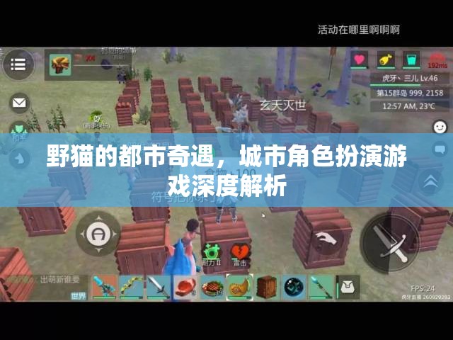 野貓的都市奇遇，城市角色扮演游戲的深度解析