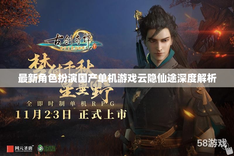 云隱仙途，國產(chǎn)角色扮演單機游戲的深度解析