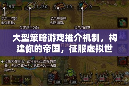 構(gòu)建帝國，征服智慧之旅，大型策略游戲推介機(jī)制