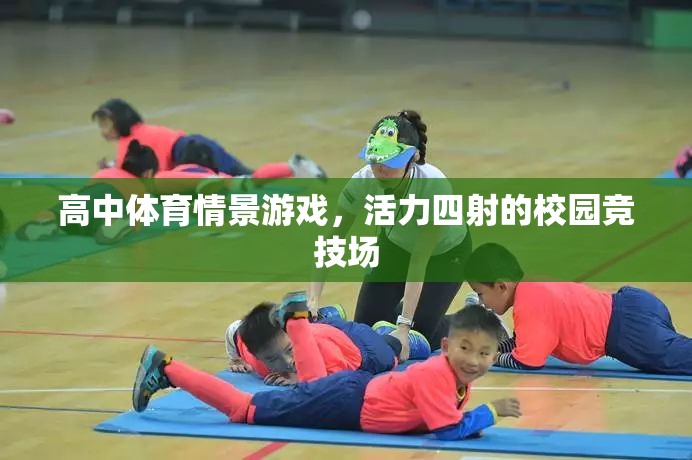 活力四射的校園競技場，高中體育情景游戲