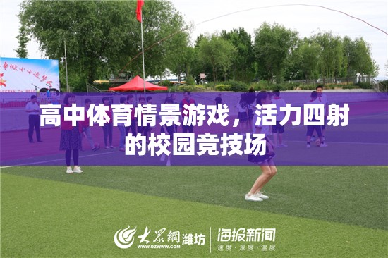 活力四射的校園競技場，高中體育情景游戲  第2張