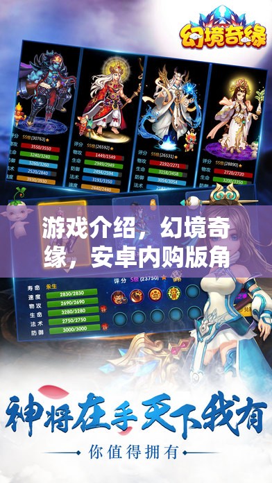 幻境奇緣，安卓內(nèi)購版角色扮演的奇幻之旅