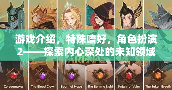 探索內(nèi)心深處的未知領(lǐng)域，角色扮演游戲中的特殊嗜好