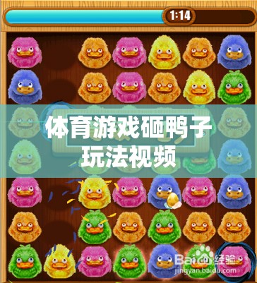 探索體育游戲砸鴨子的趣味玩法，視頻指南
