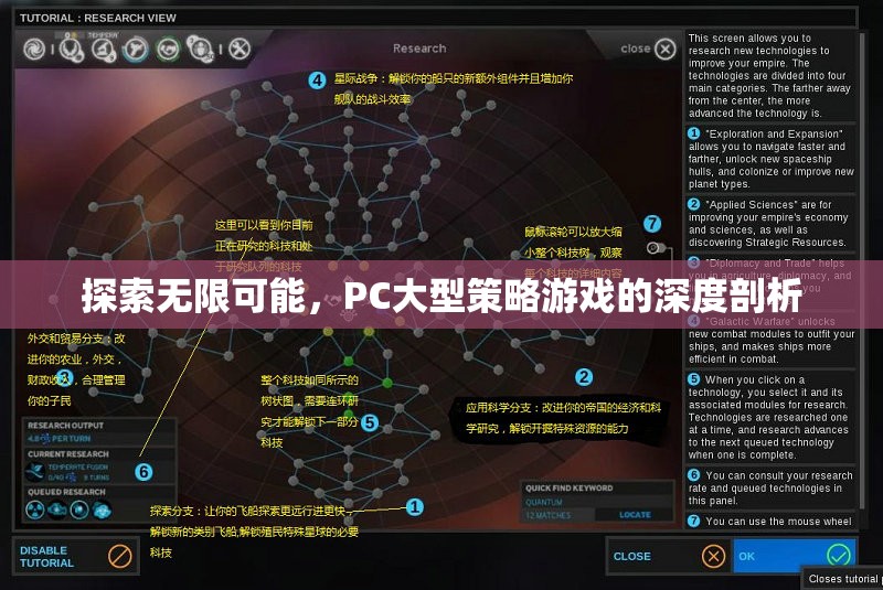 探索無限可能，PC大型策略游戲的深度剖析