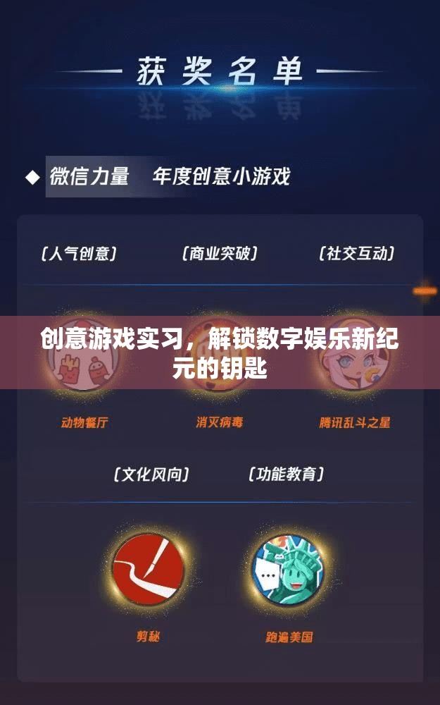 創(chuàng)意游戲?qū)嵙?xí)，解鎖數(shù)字娛樂(lè)新紀(jì)元的金鑰匙