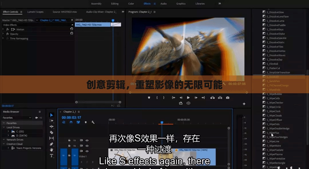 創(chuàng)意剪輯，解鎖影像的無限可能