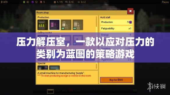 壓力解壓室，一款以應(yīng)對(duì)壓力的類(lèi)別為藍(lán)圖的策略游戲