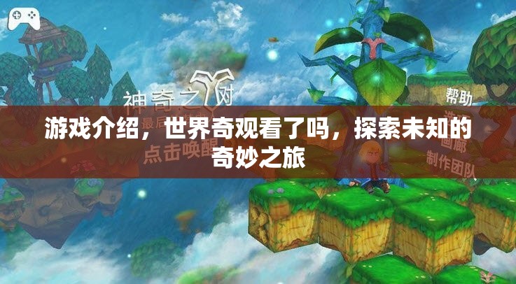 探索未知的奇妙之旅，揭秘世界奇觀游戲  第2張