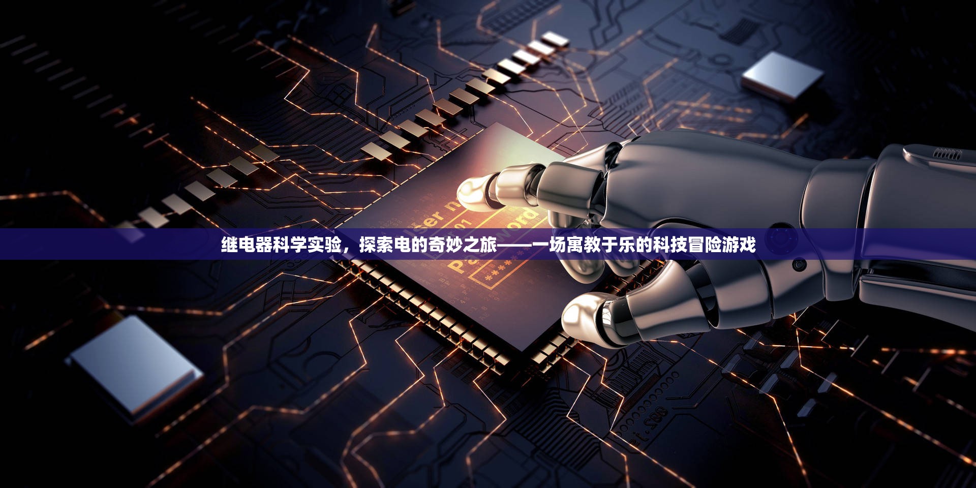 電的奇妙之旅，寓教于樂的繼電器科學(xué)實驗冒險  第3張