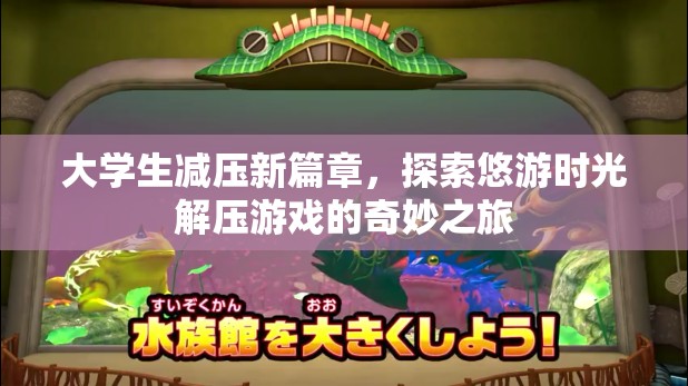 悠游時光，大學生減壓新篇章的解壓游戲奇妙之旅